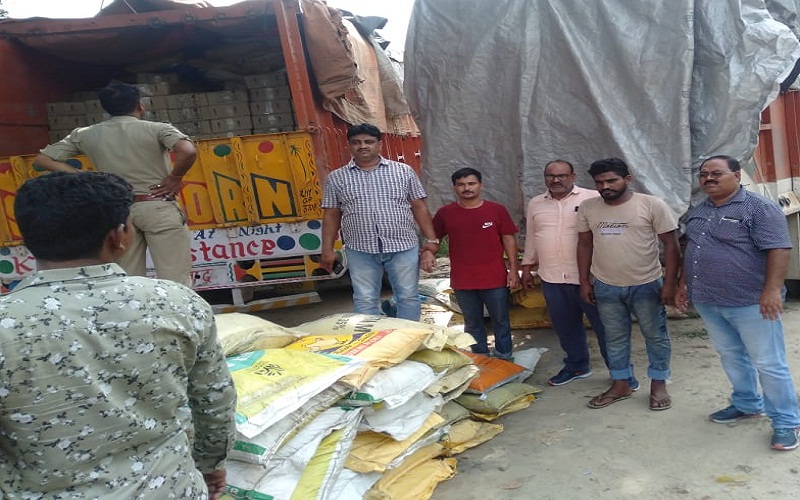 90 lakh wine caught unnao police