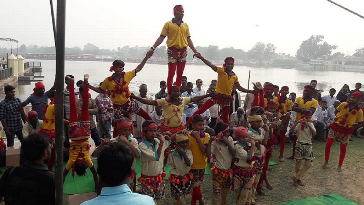 The program of pomp in Banda on Patel Jayanti became chief minister of state agriculture