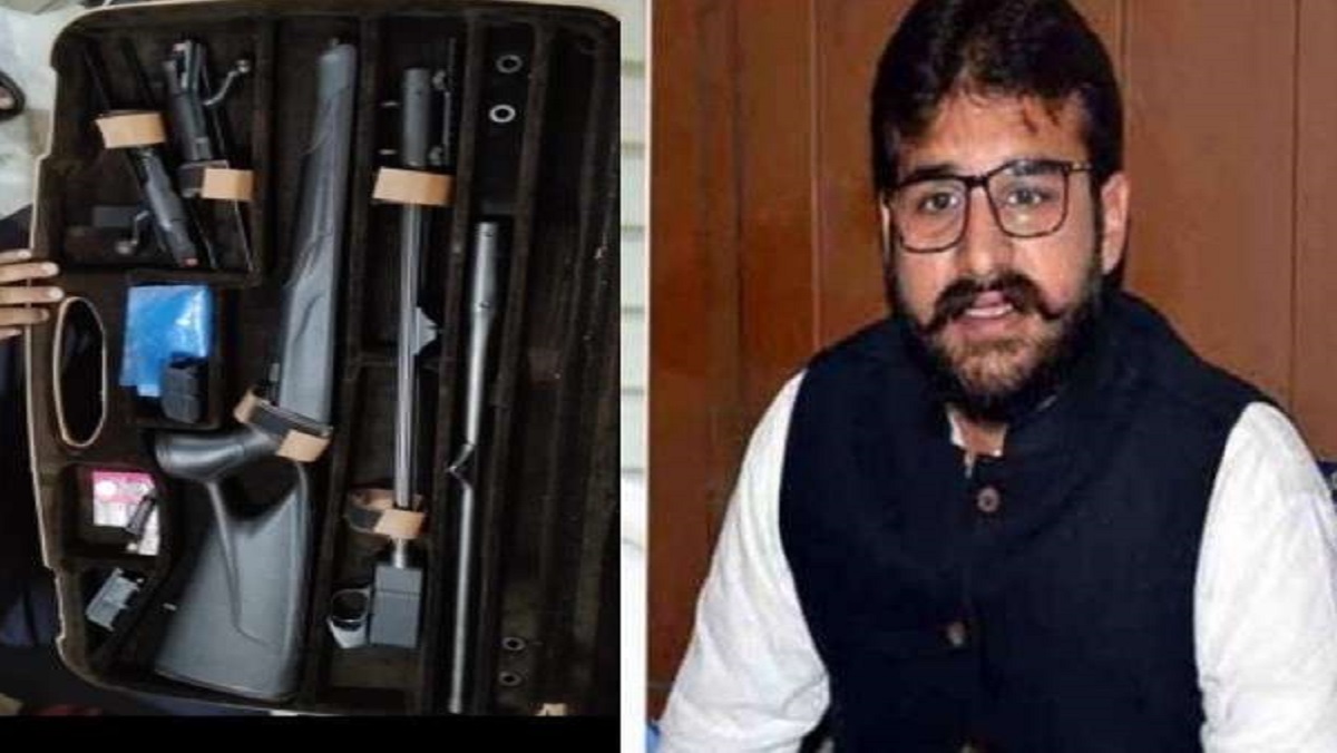 mukhtar ansari son abbas house raid guns founded