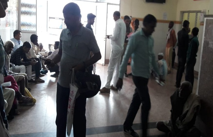Increase patients due to lack of fogging in Banda 1200 leaflets cut in hospital