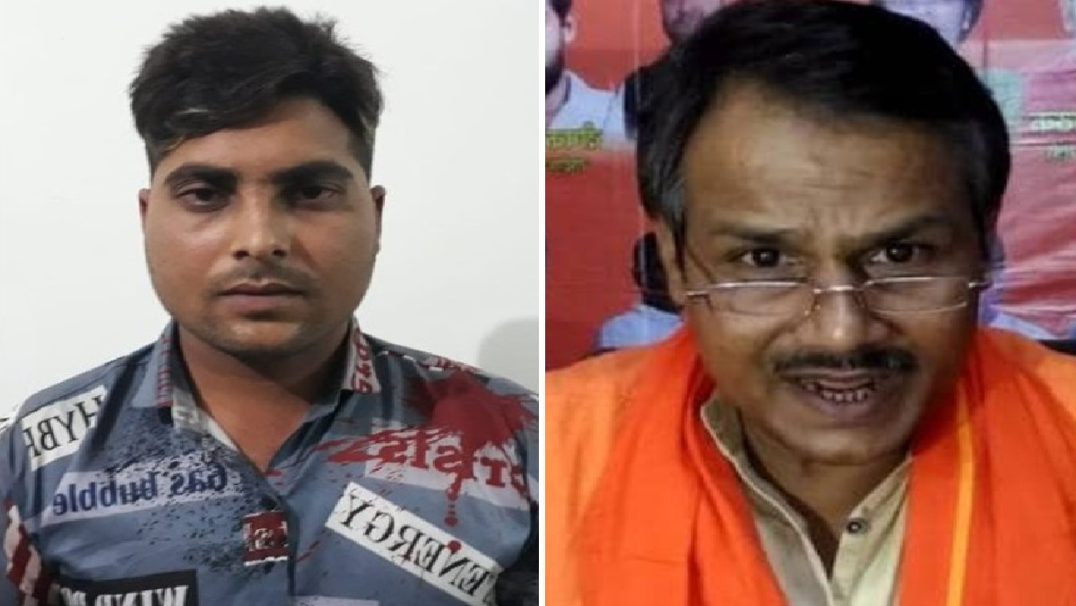 kamlesh tiwari murder case accused yusuf khan arrested from kanpur 