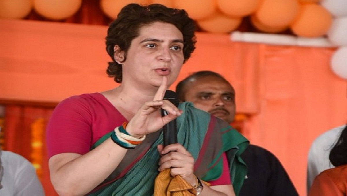 Priyanka Gandhi attacked Yogi government