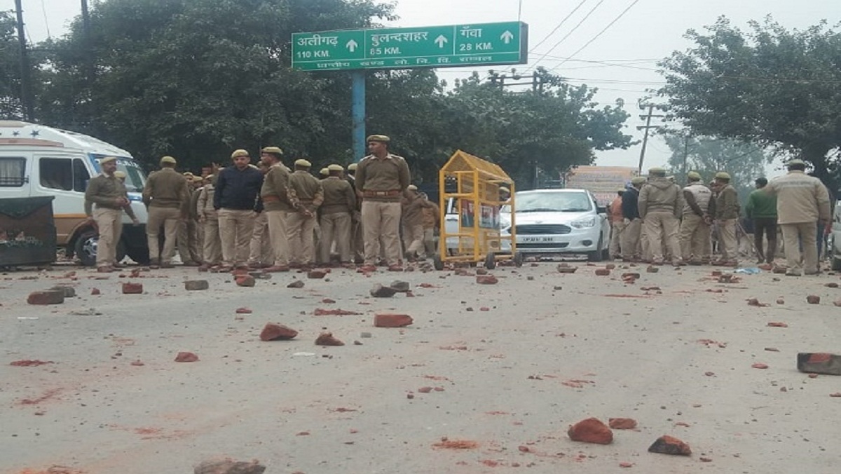 Miscreants pelted stones in Sambhal