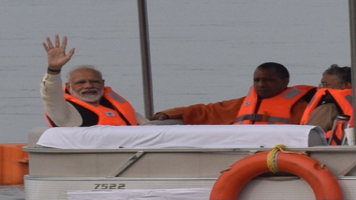Prime Minister Narendra Modi supervised Ganga with vote