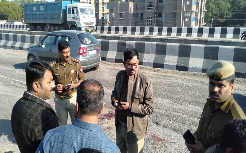 prv constable death in accident in kanpur