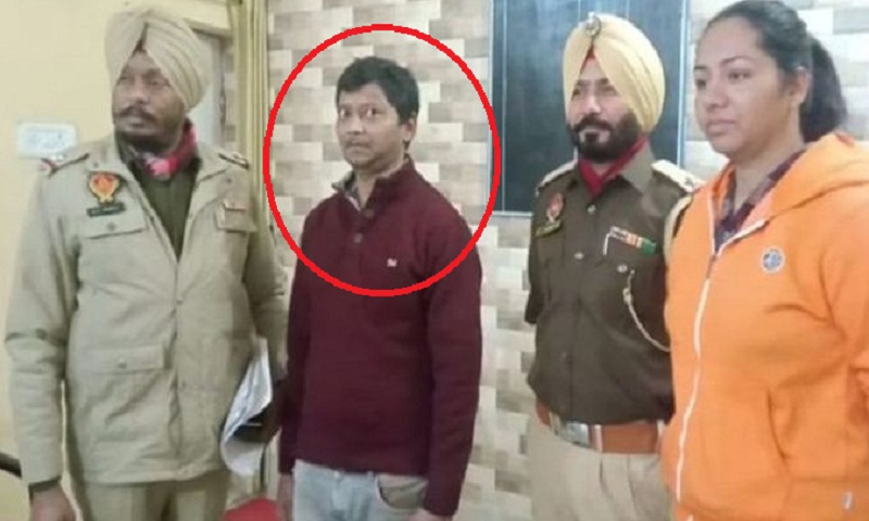 punjab police caught a man in charge to send porn vidio to punjab woman mp