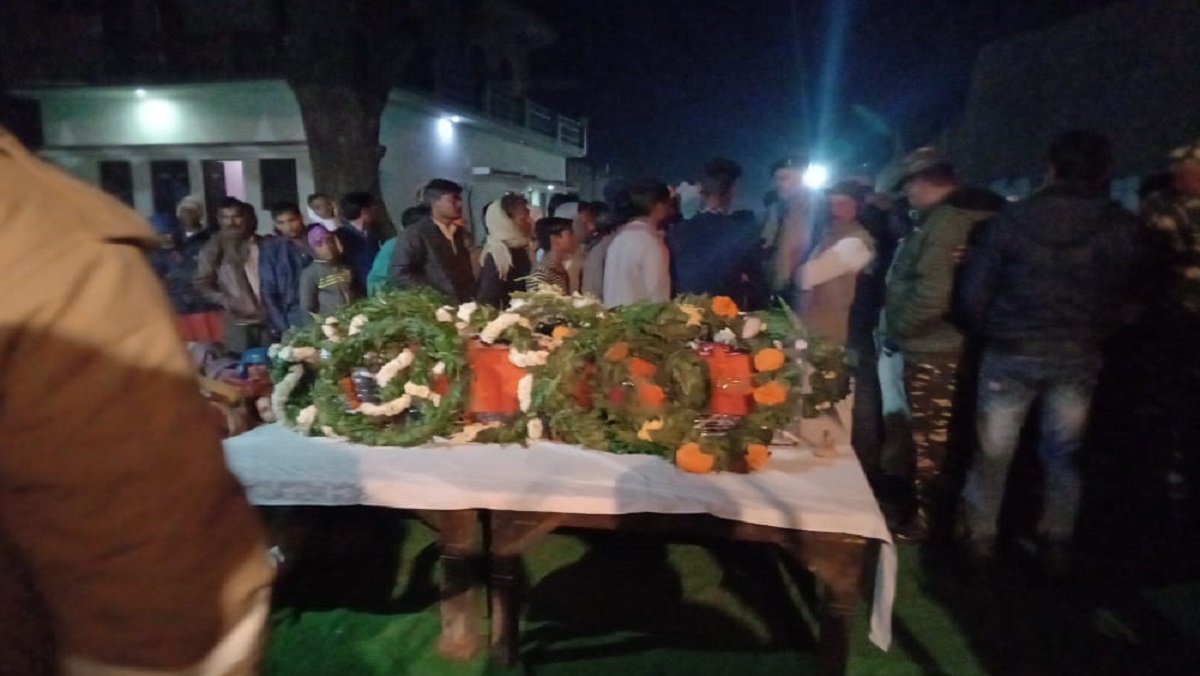 Banda's martyred soldier's dead body reached home