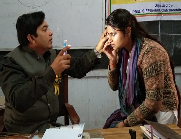 Health Camp at Government Women Degree College in Banda