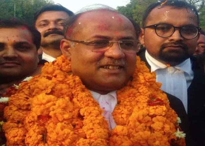 amrendra nath singh prayagraj high court president bar