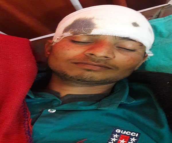 injurd youth in Banda hospital