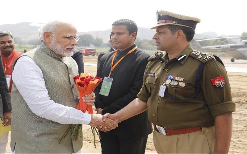 pm narendra modi in chitrakoot