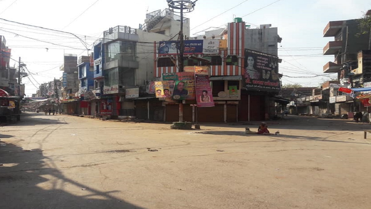 Janta curfew seen successful in Banda silence from main market to streets