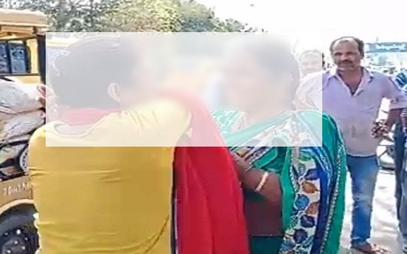 Mother beaten to daughter on street after seeing with married lover