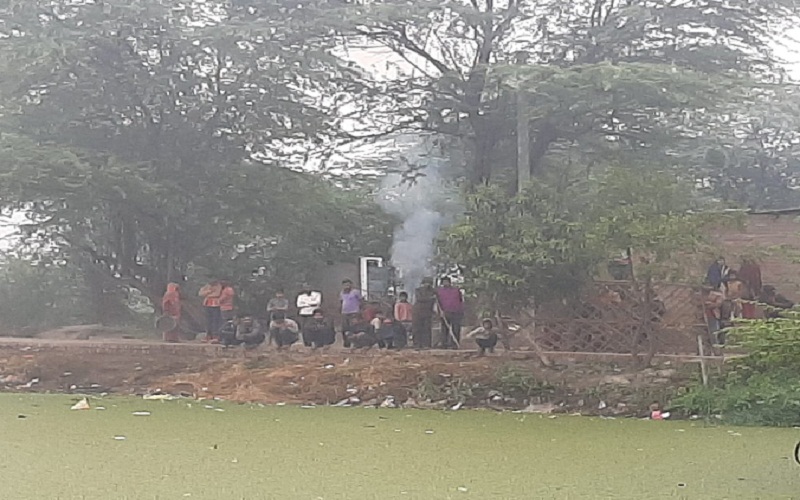 Dead body found of a missing youth in orai fear of murder