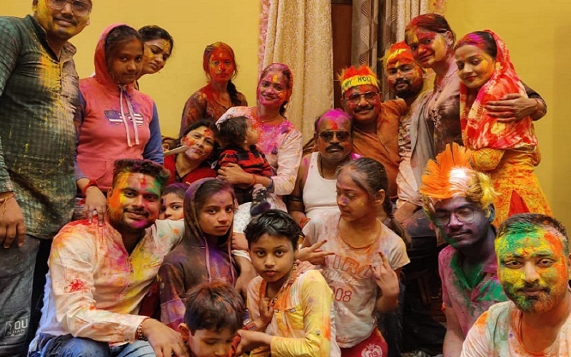 Holi played fiercely in Banda