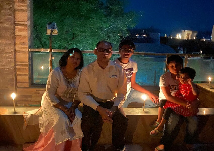 9 pm 9 minutes dipak lights in Banda