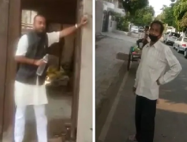 Controversial video of Mahoba MLA goes viral banishes vegetable person by name
