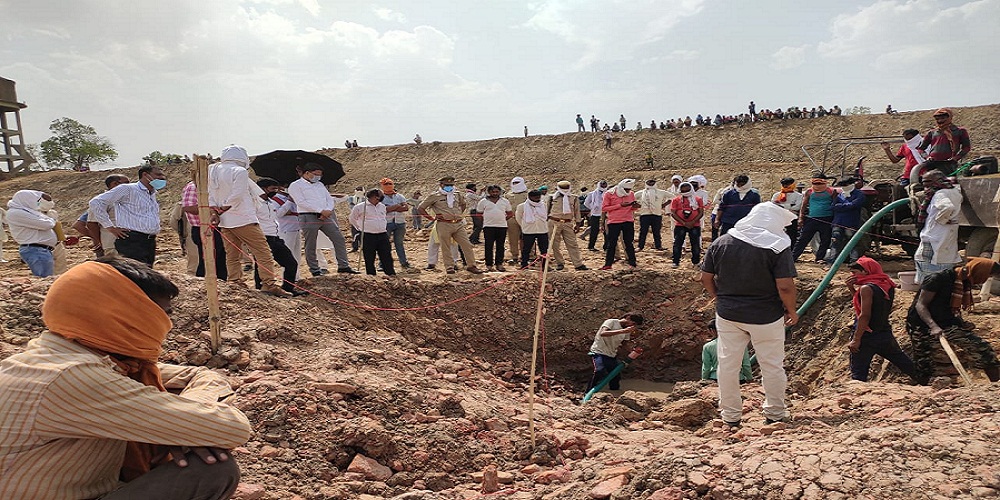 Archaeological department team reached Kamasin area of ​​Banda 