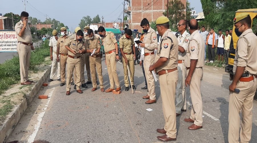 In Unnao young man was shot to death in broad daylight