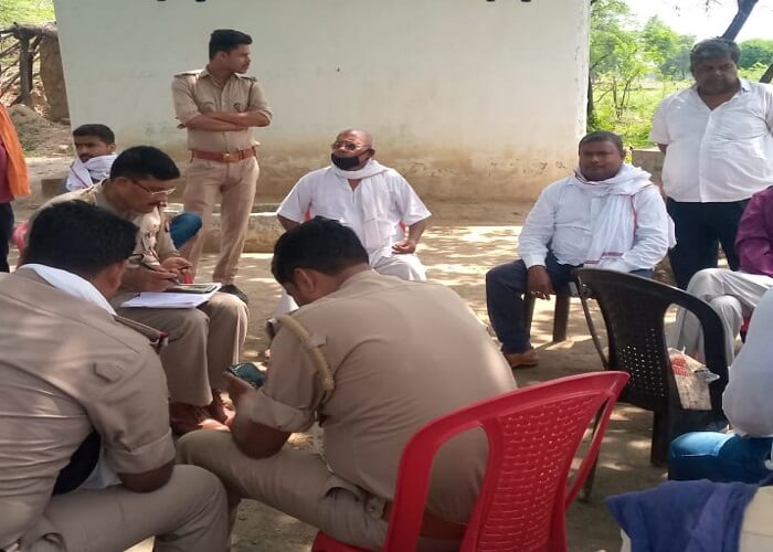 Mischievous elements broke Bheemrao Ambedkar's statue in Banda