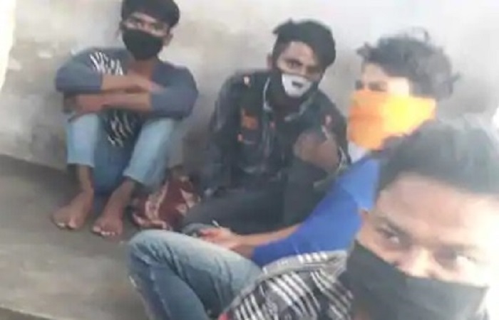 Four friends making tick talk videos wearing ghost masks in Lucknow reached jail