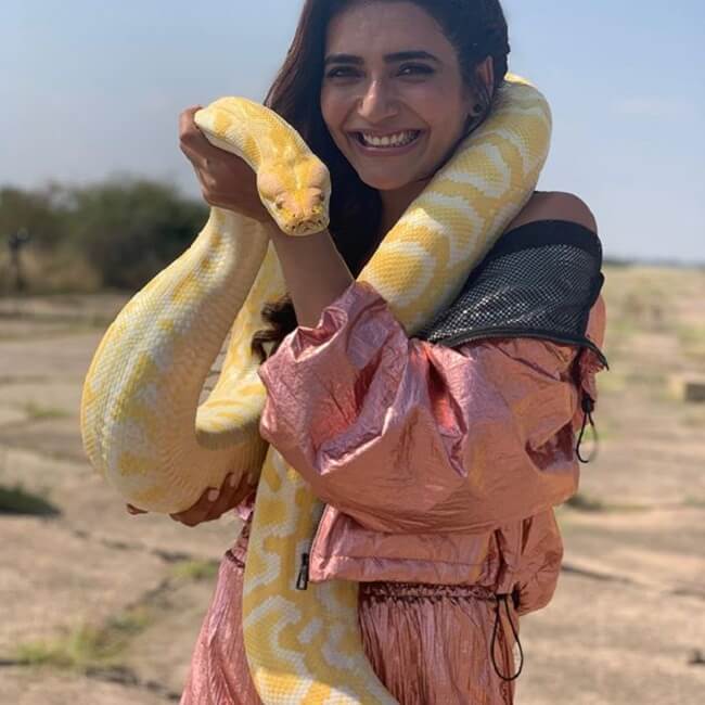 Actress Karishma Tanna's stunning look in a butter-fly mask will make you crazy