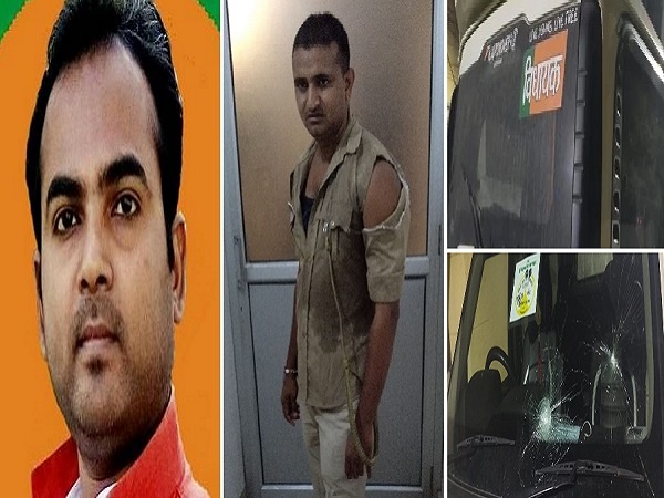 Attack on Banda MLA in Lucknow, gunner's uniforms were also broken