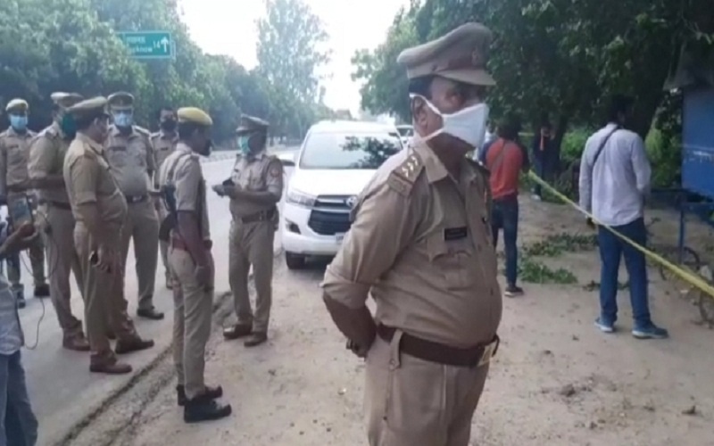 Encounter: STF kills Krishnanand Rai murder case shooter Hanuman Pandey alias Rakesh in Lucknow