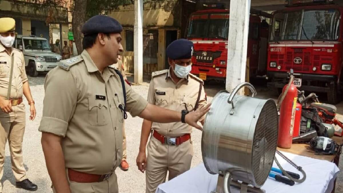 IG suddenly reached fire station in Banda, preparedness check-instructions
