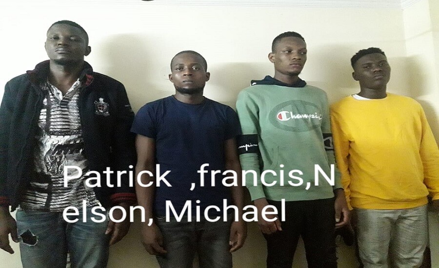 UP STF 4 Nigerians arrested for licking 1 billion Indians