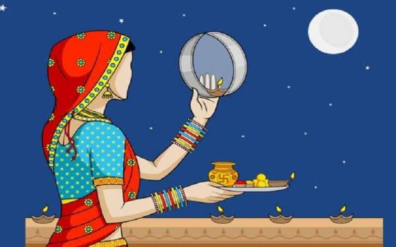 Karwa Chauth Moon rise Time-2020