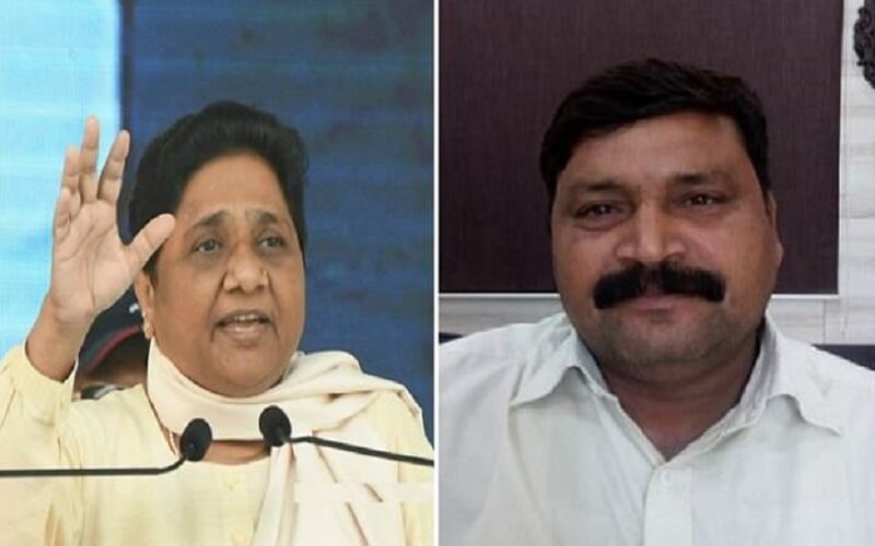 Mayawati made a big change in BSP in UP, made Bhima Rajbhar state president of UP