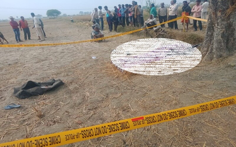 Brutal murder of a farmer guarding crop in Kakwan, Kanpur