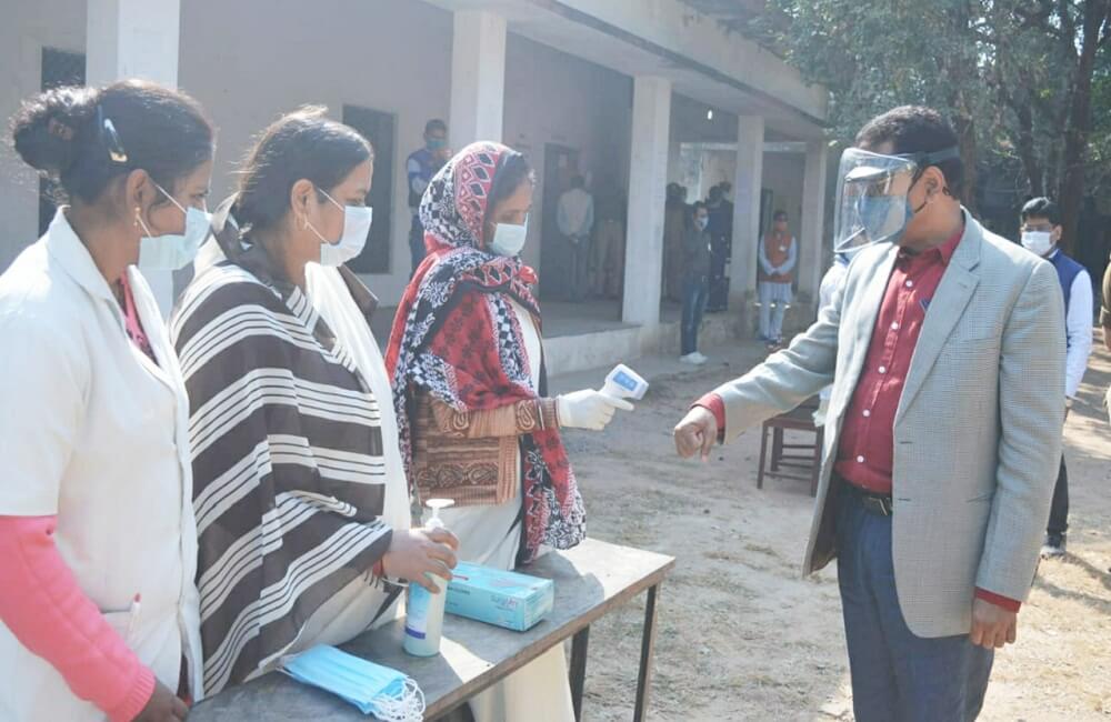 Banda MLC Chunaav : DM Banda's strategy was successful, 48.58% voting in peaceful environment