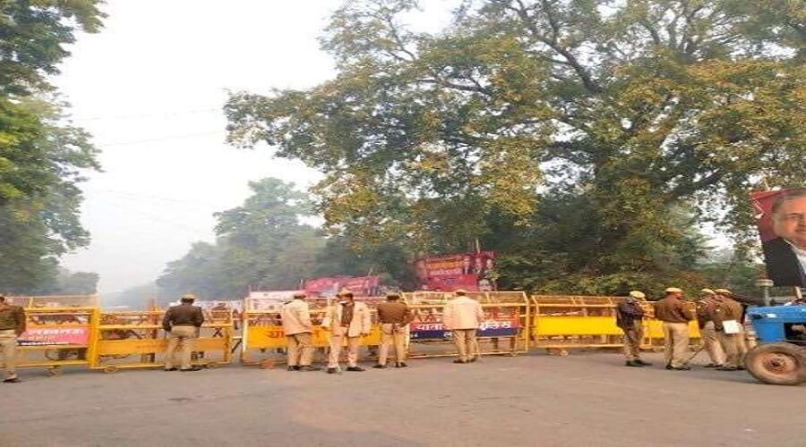 Akhilesh Yadav Home Arrest : Akhilesh shut down in Lucknow, SP leader under house arrest in Kanpur