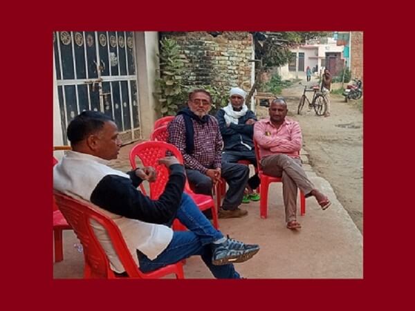 Former Banda MLA Daljit Singh met with victim families in Tindwari