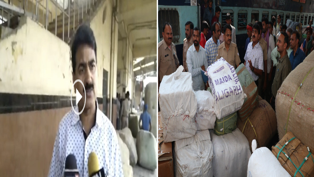 कानपुर में कालिंदी एक्सप्रेस में यूपी GST टीम का छापा, लाखों का माल पकड़ा-रेलवे से ठनी