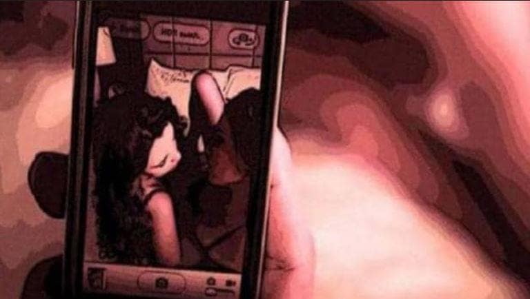 Wife's porn video on husband's mobile on first night of marriage
