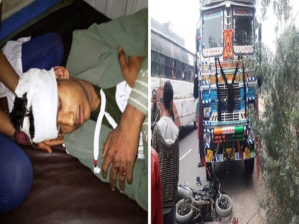 Bike rider dies after being crushed by truck in Tindwari, Banda