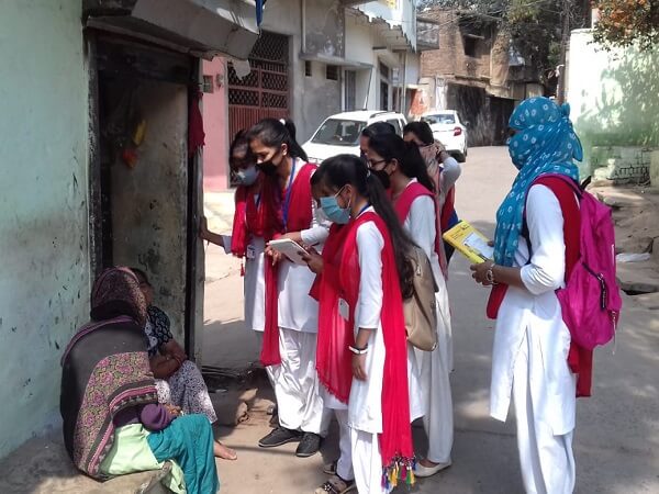 Students of Banda Women's College reported drug hazards