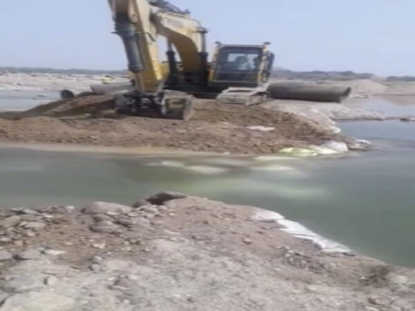 Banda mine operators in Banda, panic over collapse of illegal bridge over river