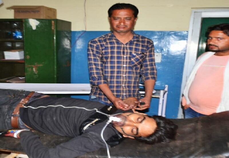 Shot in Banda city some time ago, injured youth referred to Kanpur