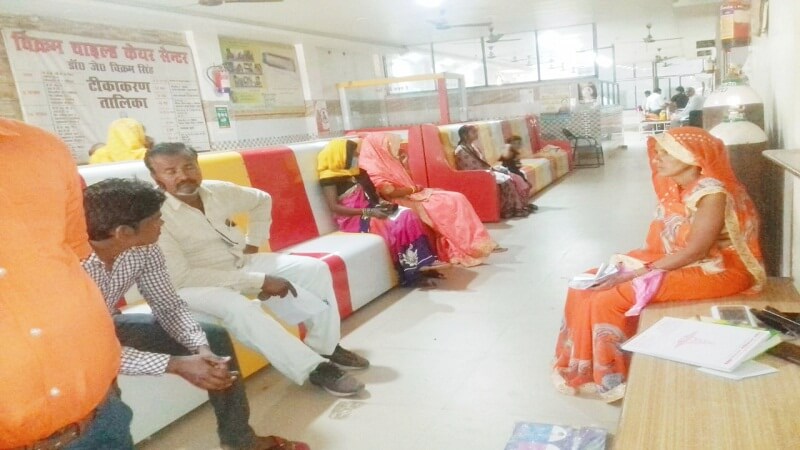 Free health camp at Vikram Child Center in Banda, screening of hundreds of women