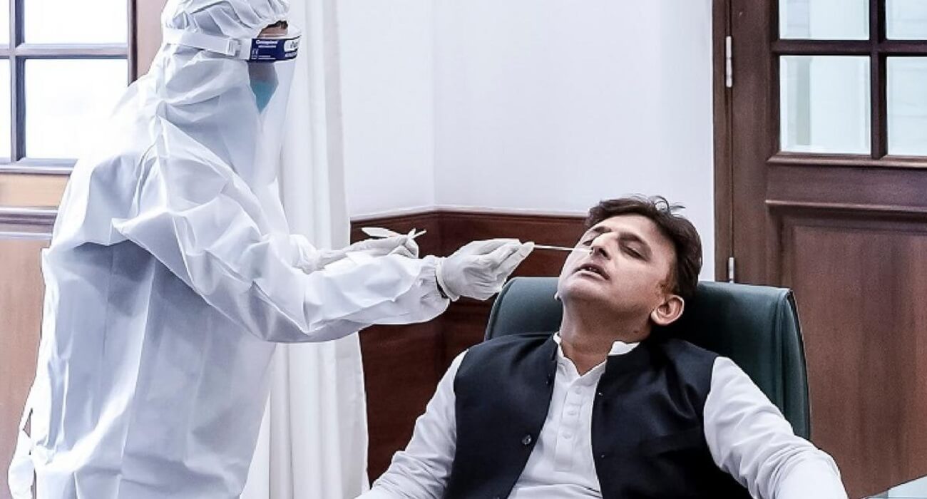 Akhilesh Yadav Corona Positive : SP National President Akhilesh Yadav Corona Positive