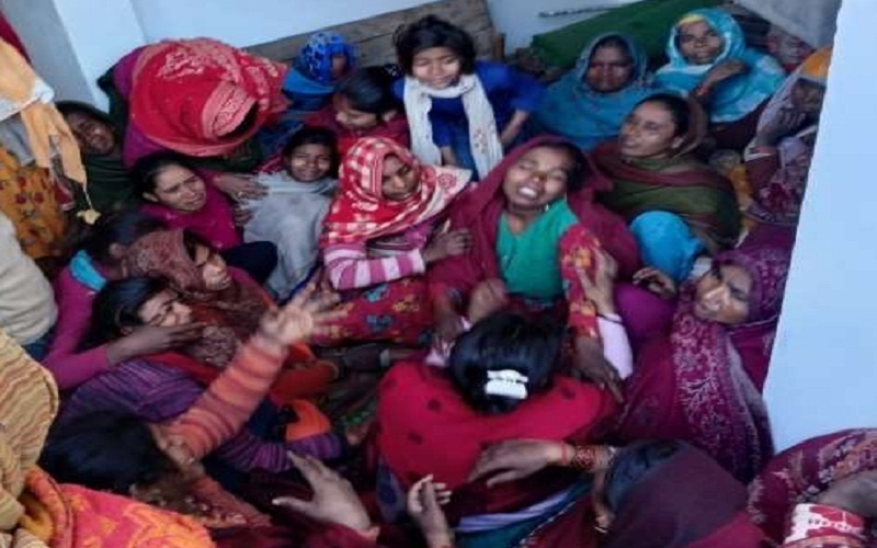 Murder Sensation due to brutal murder of tent businessman in Bijnor