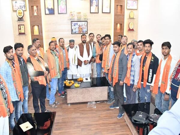 Many party workers came in support of BJP in Banda Sadar