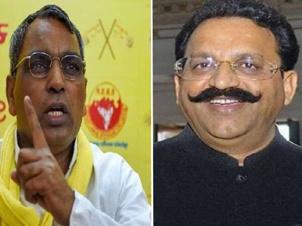 UP Election 2022 : Rajbhar gave ticket to Mafia MLA Mukhtar lodged in Banda jail