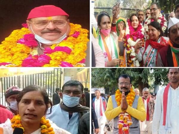 Banda total of 12 including BJP-SP and Congress candidates filed nominations