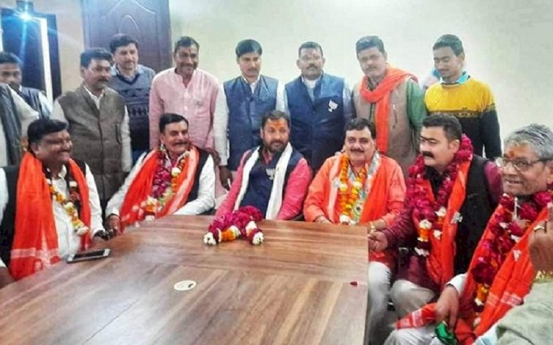 BJP's clan became stronger in Banda many senior leaders joined