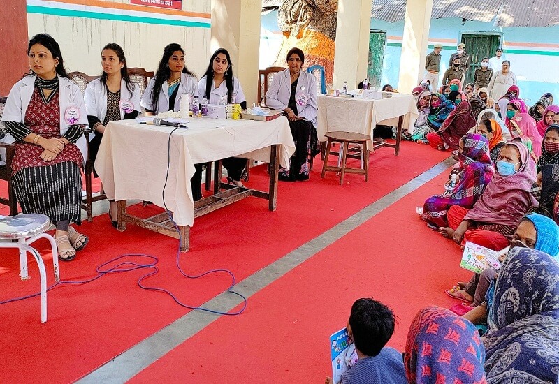 Dental camp organized on International Women's Day in Bijnor District Jail